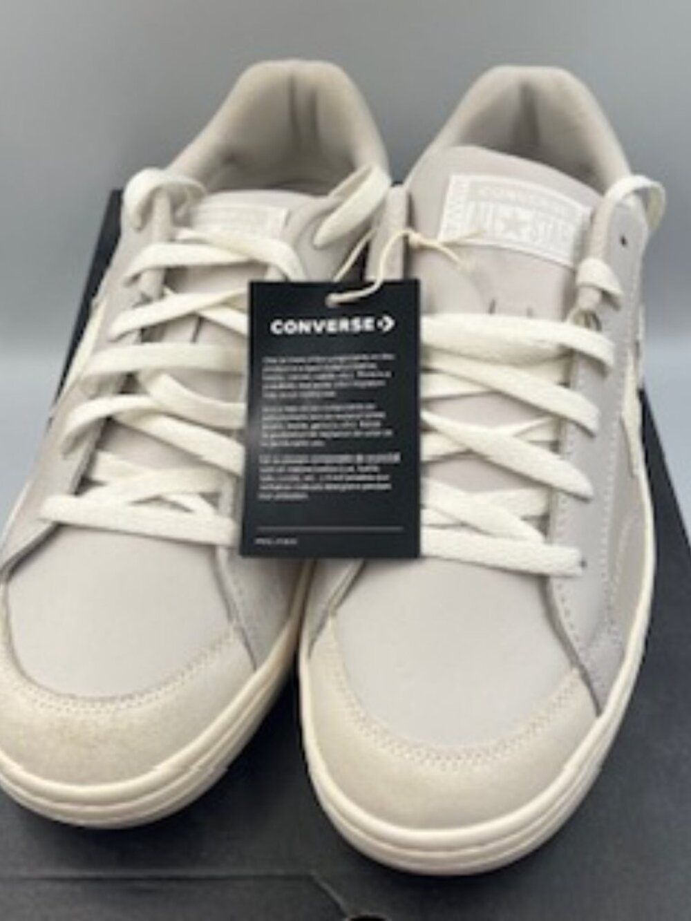 New Converse Pro Blaze Classic Ivory Unisex Men’s 8.5 Women’s 10 Leather & Suede
